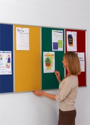 Shield Multi-Bank Notice Boards